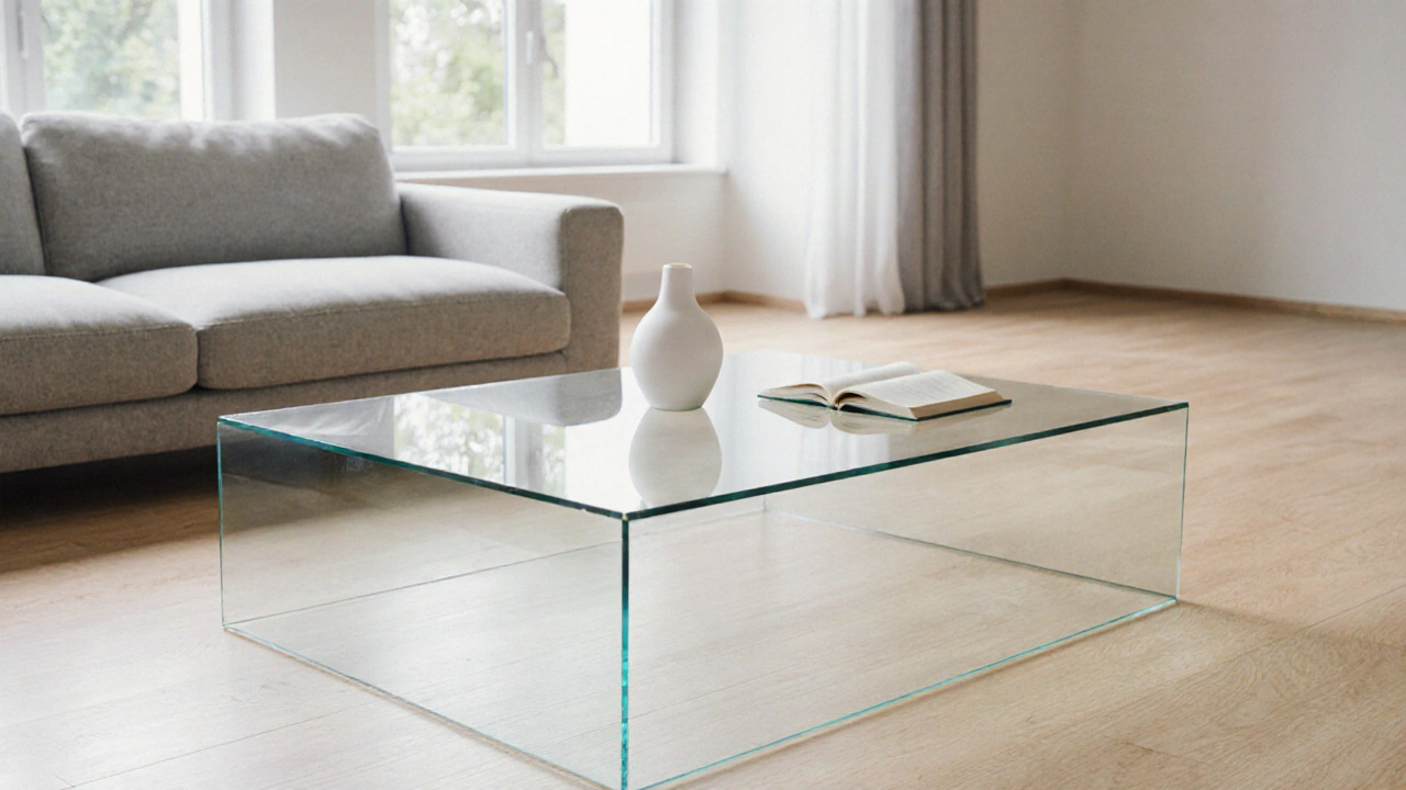 Couchtisch aus Glas: So wirkt er den Raum größer