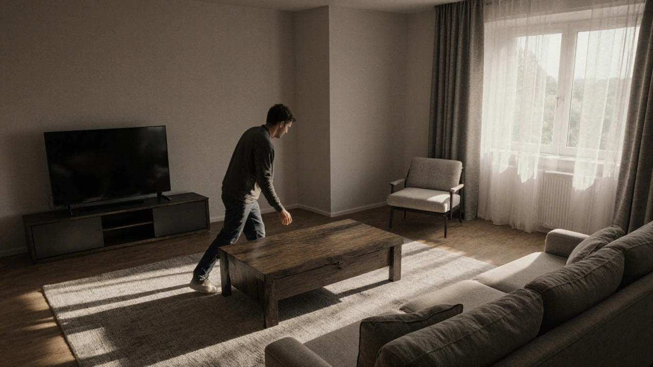 Zu großer Couchtisch - optimale Größe, Auswahl und Gestaltungstipps